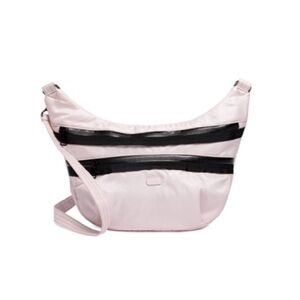 Lug Hippy Light Pink/ Black Crossbody Bag